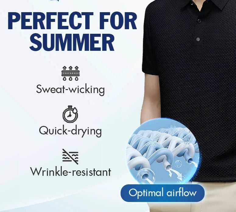 š„Summer Big Sale 60% Offš„Ultra breathable Ice Silk Men's Shirt