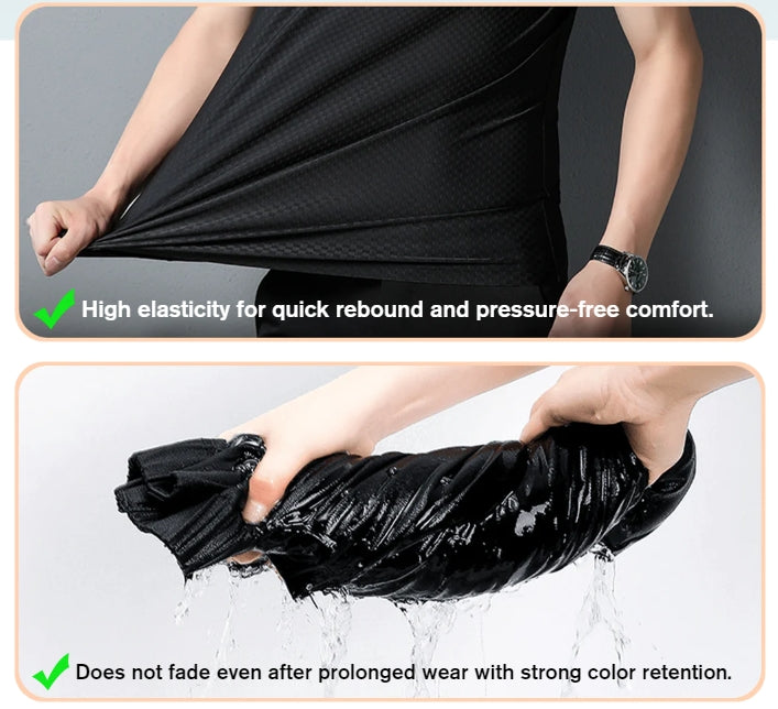š„Summer Big Sale 60% Offš„Ultra breathable Ice Silk Men's Shirt
